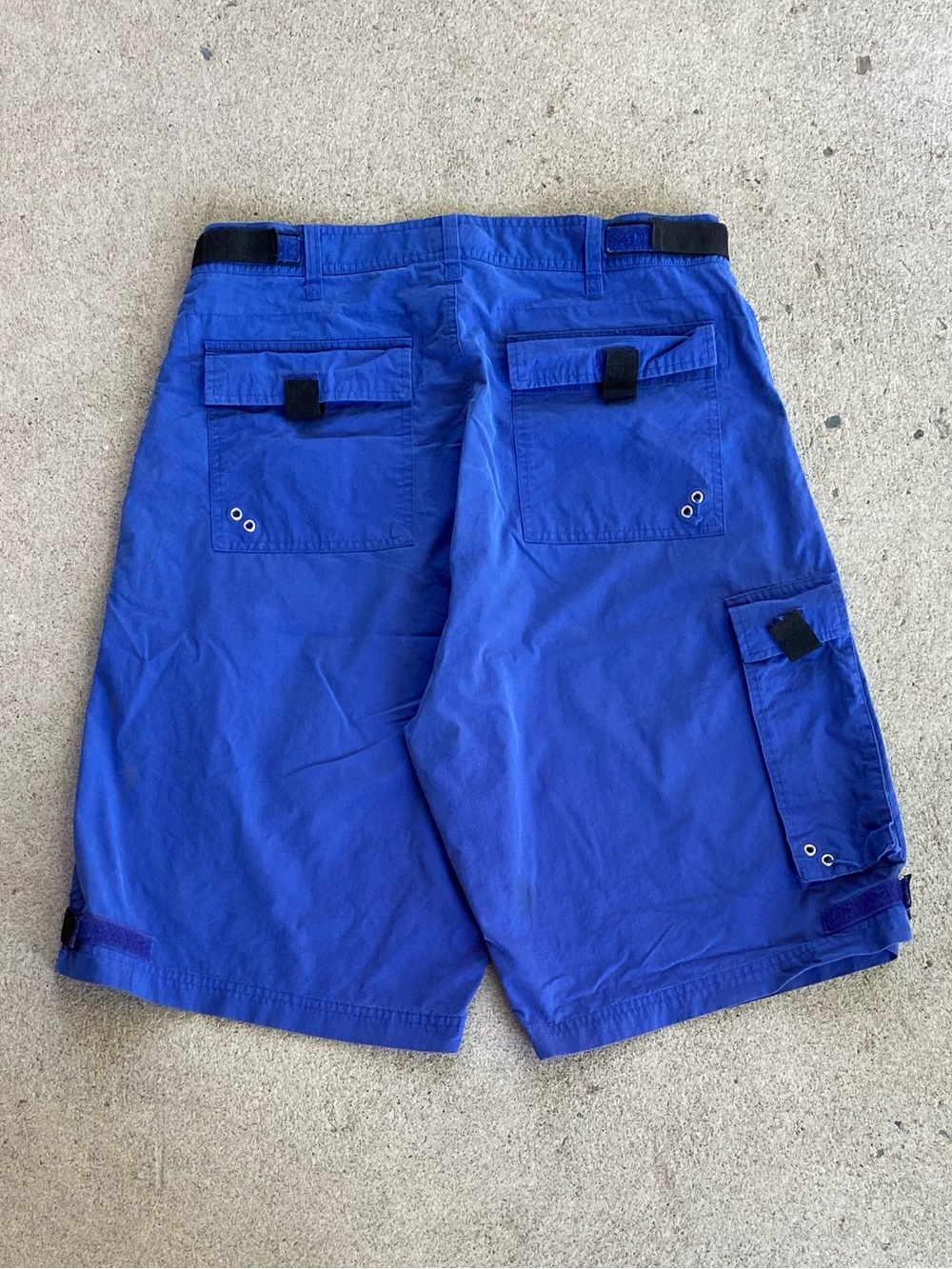 Y2k/Gorpore Adjustable Track Baggy Shorts